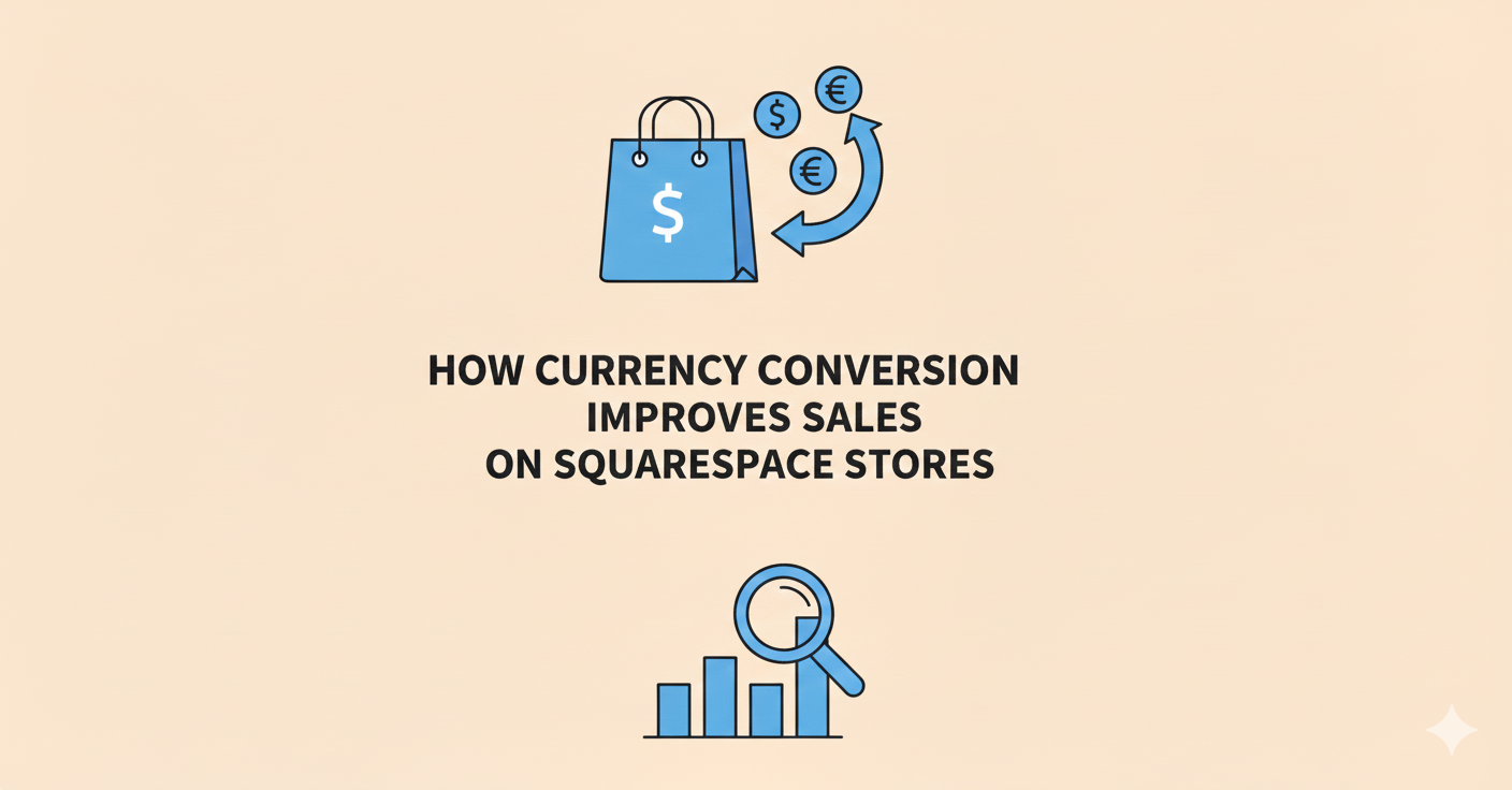 How Currency Conversion Improves Sales on Squarespace Stores